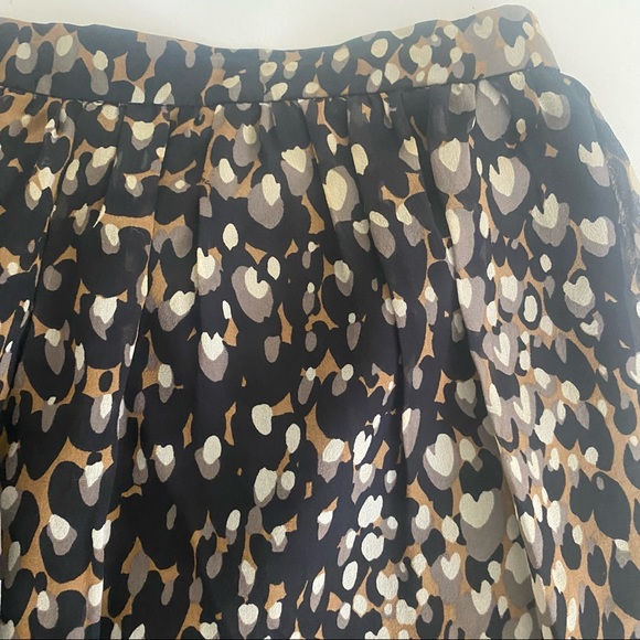 Silk Trina Turk Full Skirt Sz 2 - Picture 3 of 6